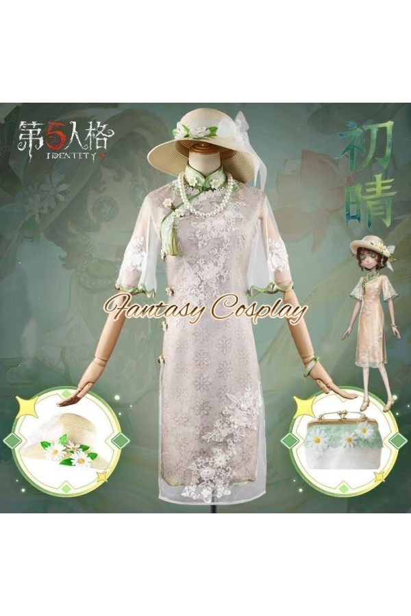 Identity V Gardener After the Rain Emergence Hanfu Cheongsam Cosplay Costume